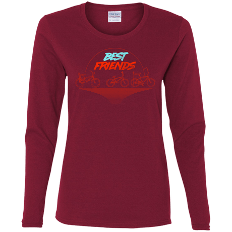 T-Shirts Cardinal / S Best Friends Women's Long Sleeve T-Shirt