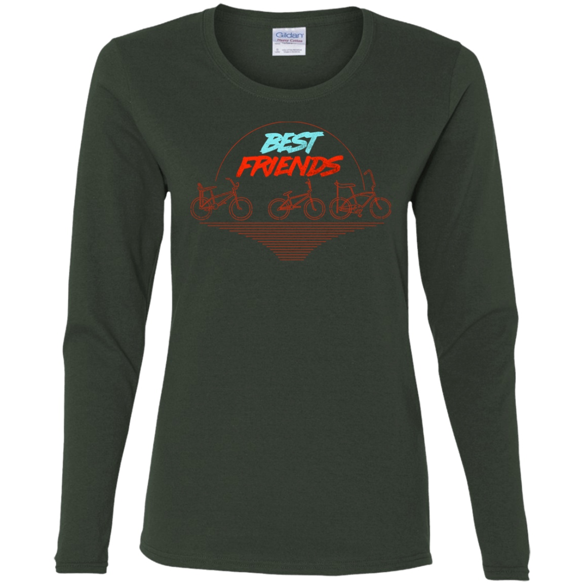 T-Shirts Forest / S Best Friends Women's Long Sleeve T-Shirt