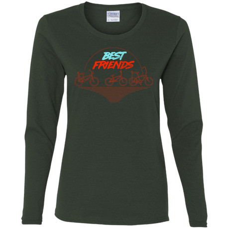 T-Shirts Forest / S Best Friends Women's Long Sleeve T-Shirt