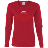 T-Shirts Red / S Best Friends Women's Long Sleeve T-Shirt