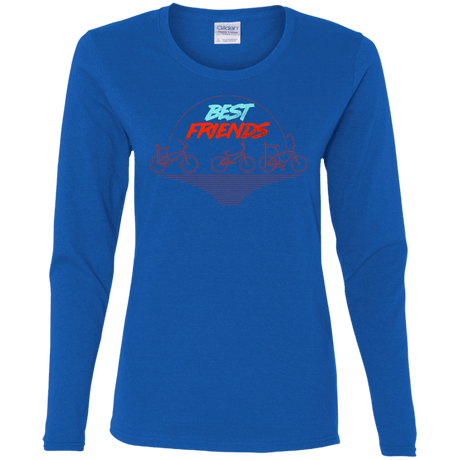 T-Shirts Royal / S Best Friends Women's Long Sleeve T-Shirt