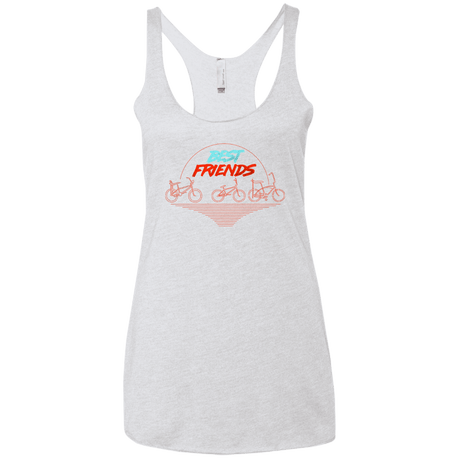 T-Shirts Heather White / X-Small Best Friends Women's Triblend Racerback Tank