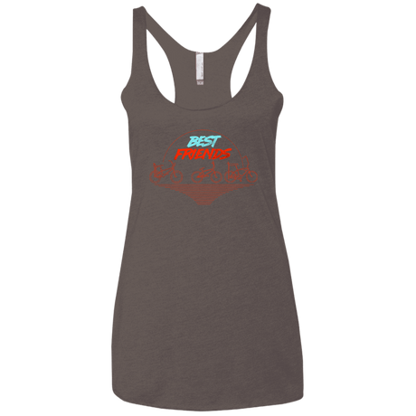 T-Shirts Macchiato / X-Small Best Friends Women's Triblend Racerback Tank