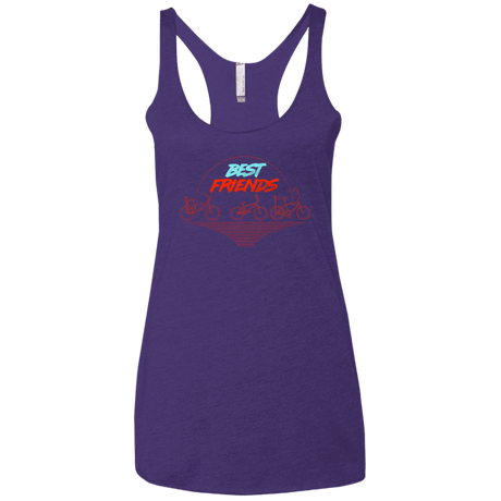 T-Shirts Purple Rush / X-Small Best Friends Women's Triblend Racerback Tank