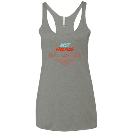 T-Shirts Venetian Grey / X-Small Best Friends Women's Triblend Racerback Tank