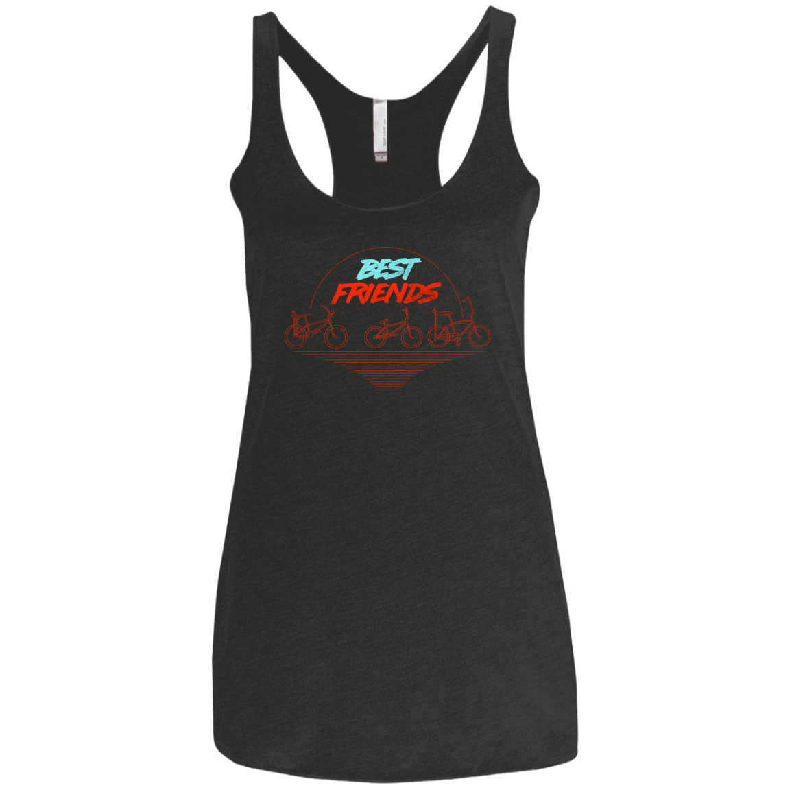 T-Shirts Vintage Black / X-Small Best Friends Women's Triblend Racerback Tank