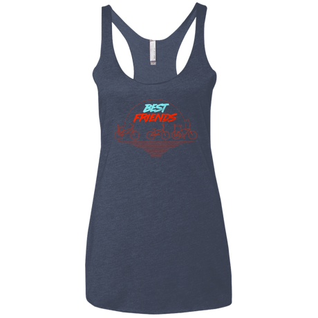 T-Shirts Vintage Navy / X-Small Best Friends Women's Triblend Racerback Tank