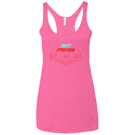 T-Shirts Vintage Pink / X-Small Best Friends Women's Triblend Racerback Tank