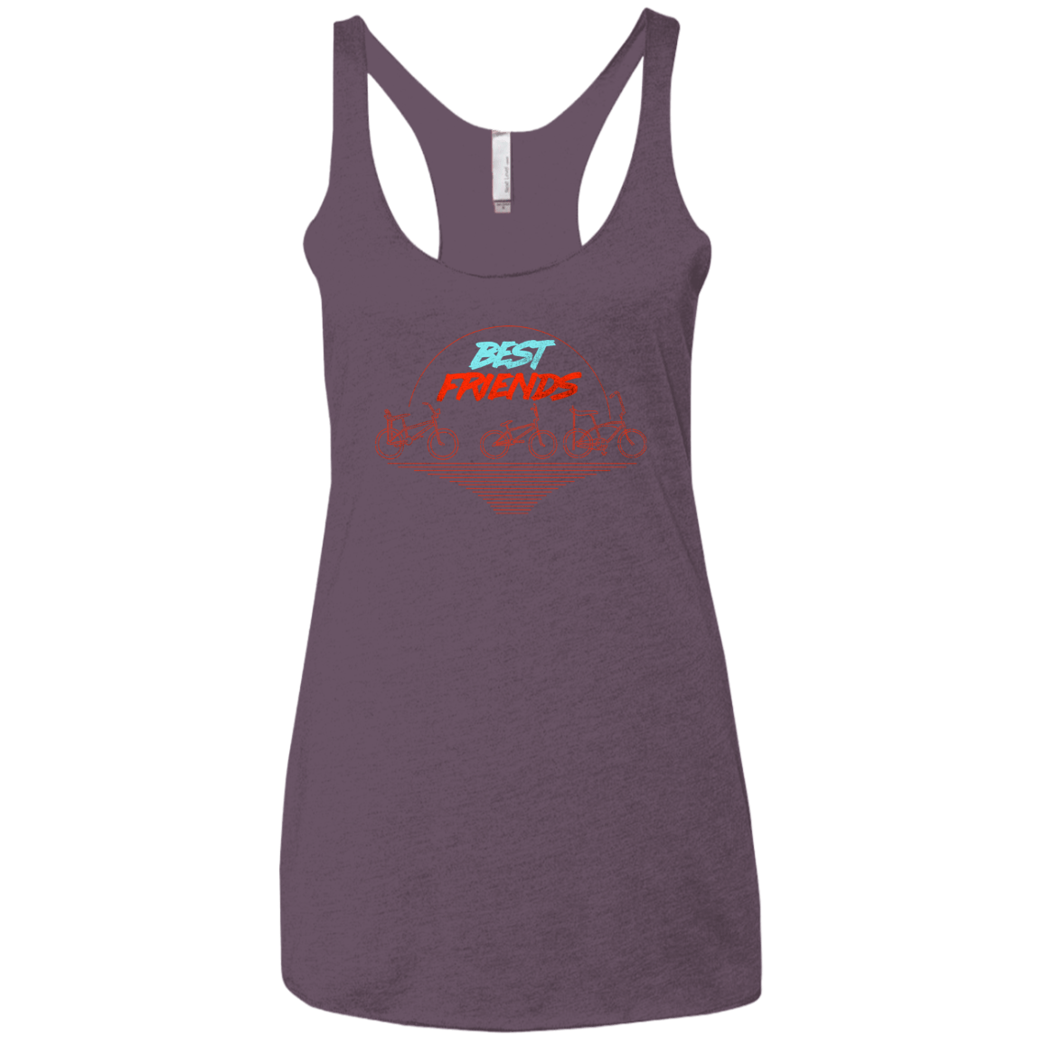 T-Shirts Vintage Purple / X-Small Best Friends Women's Triblend Racerback Tank