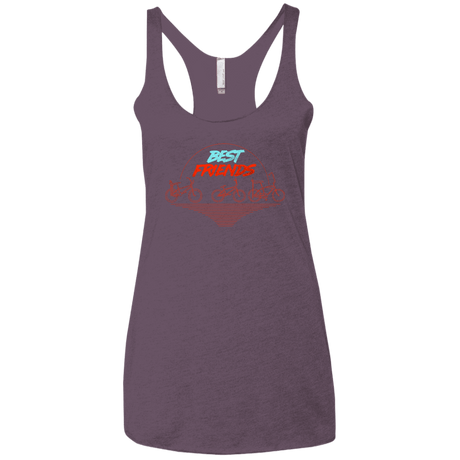 T-Shirts Vintage Purple / X-Small Best Friends Women's Triblend Racerback Tank