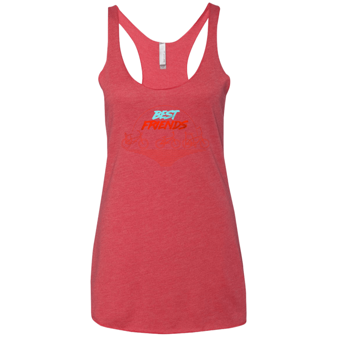 T-Shirts Vintage Red / X-Small Best Friends Women's Triblend Racerback Tank