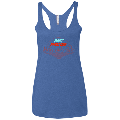T-Shirts Vintage Royal / X-Small Best Friends Women's Triblend Racerback Tank