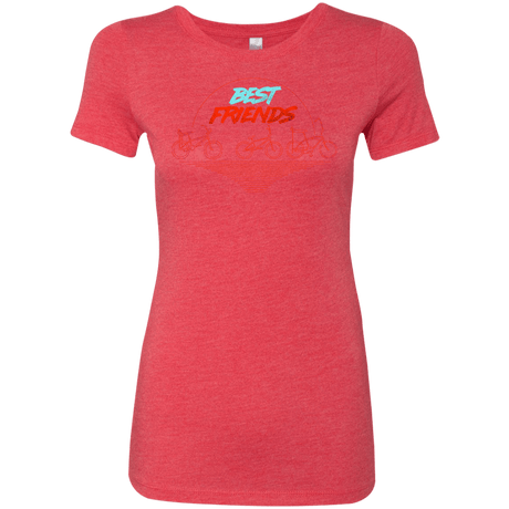 T-Shirts Vintage Red / S Best Friends Women's Triblend T-Shirt