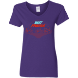 T-Shirts Purple / S Best Friends Women's V-Neck T-Shirt