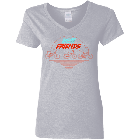 T-Shirts Sport Grey / S Best Friends Women's V-Neck T-Shirt