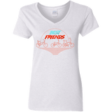 T-Shirts White / S Best Friends Women's V-Neck T-Shirt