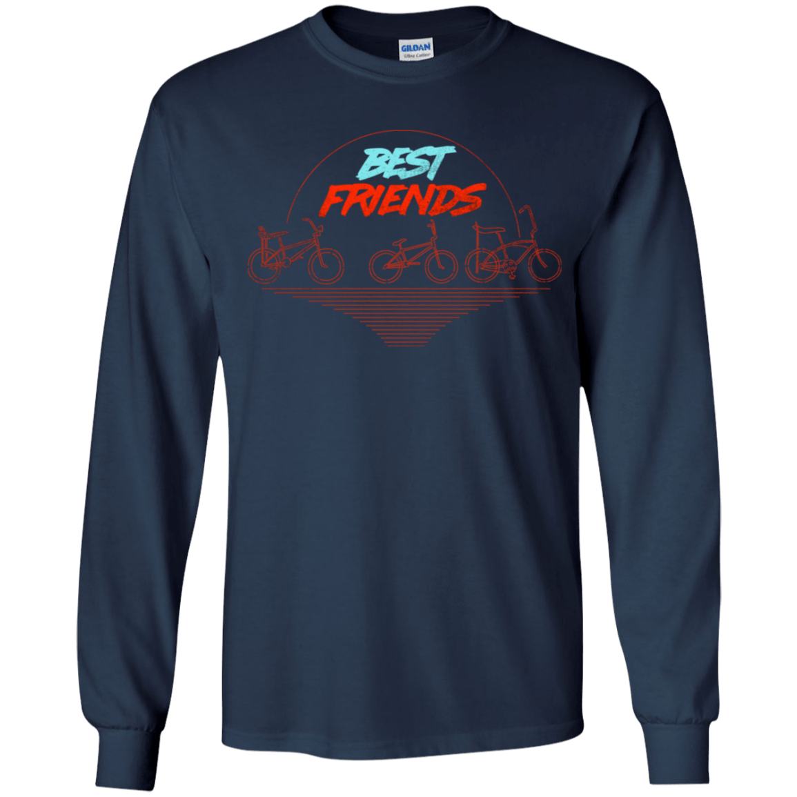 T-Shirts Navy / YS Best Friends Youth Long Sleeve T-Shirt