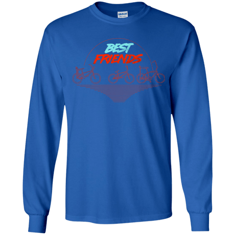T-Shirts Royal / YS Best Friends Youth Long Sleeve T-Shirt