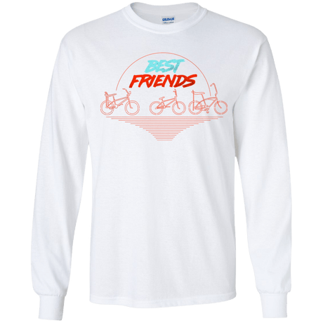 T-Shirts White / YS Best Friends Youth Long Sleeve T-Shirt