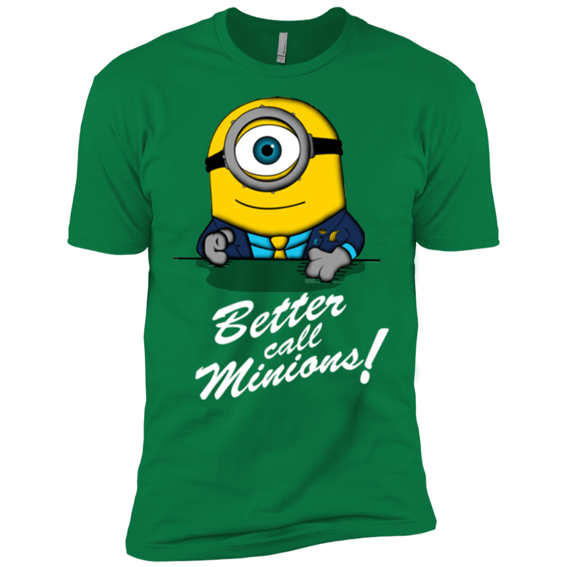 T-Shirts Kelly Green / X-Small Better Call Minons Men's Premium T-Shirt