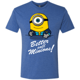 T-Shirts Vintage Royal / Small Better Call Minons Men's Triblend T-Shirt