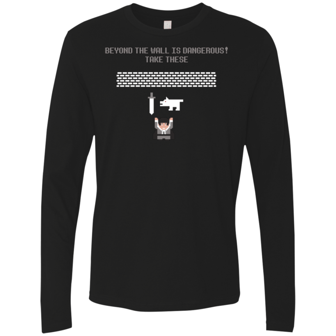 T-Shirts Black / Small Beyond the Wall Men's Premium Long Sleeve