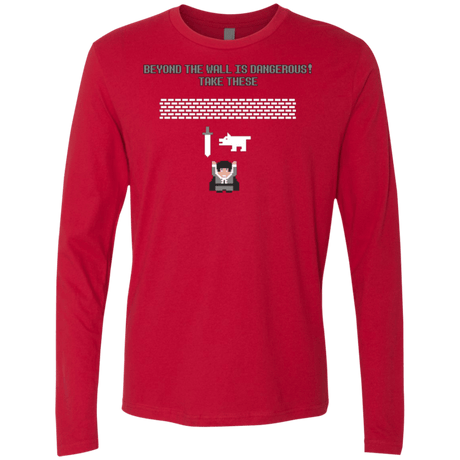 T-Shirts Red / Small Beyond the Wall Men's Premium Long Sleeve