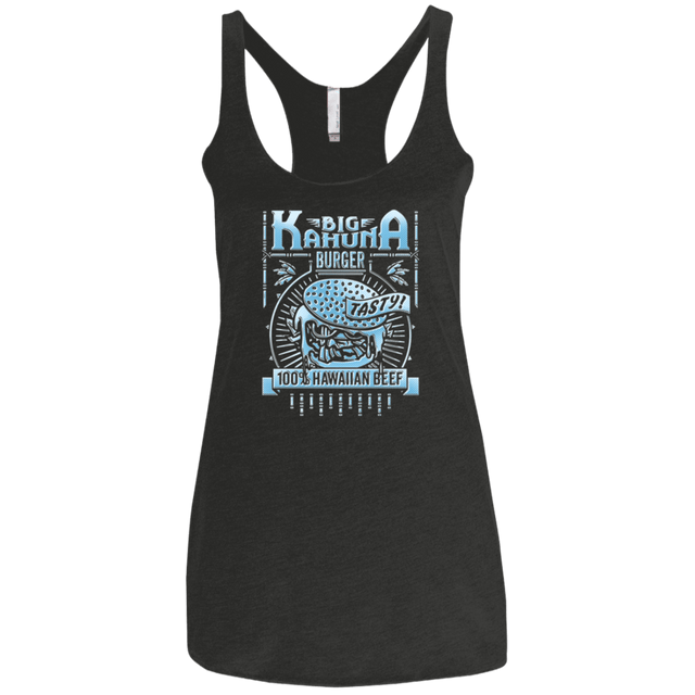T-Shirts Vintage Black / X-Small Big Kahuna Burger Women's Triblend Racerback Tank