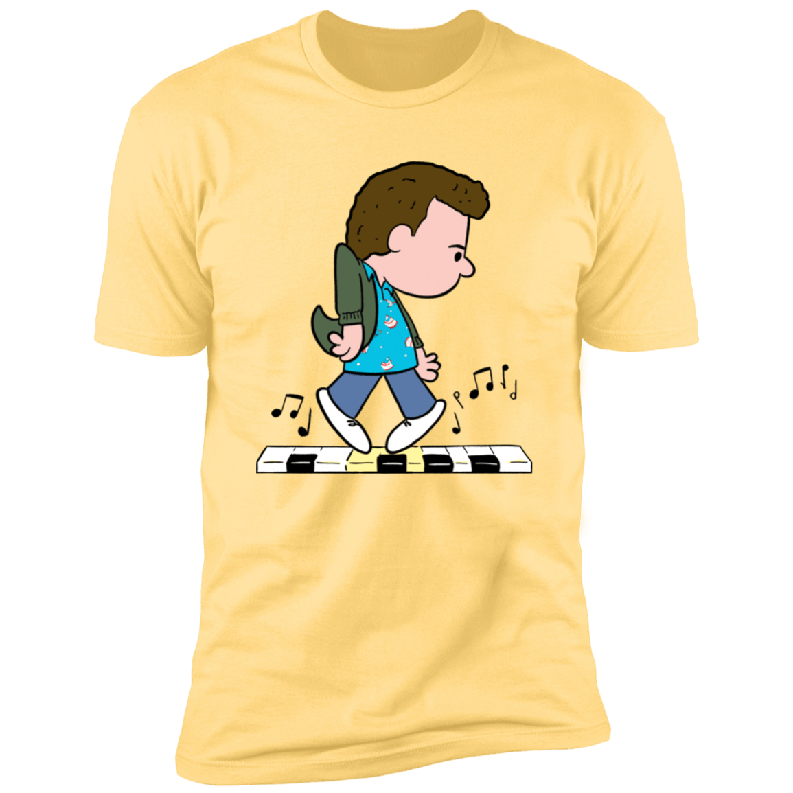 T-Shirts Banana Cream / S Big Sound Men's Premium T-Shirt