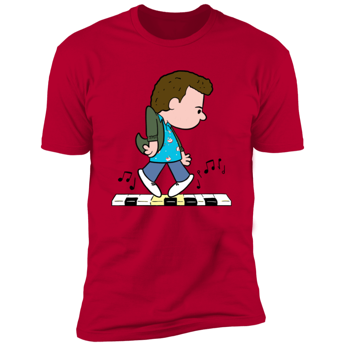 T-Shirts Red / S Big Sound Men's Premium T-Shirt