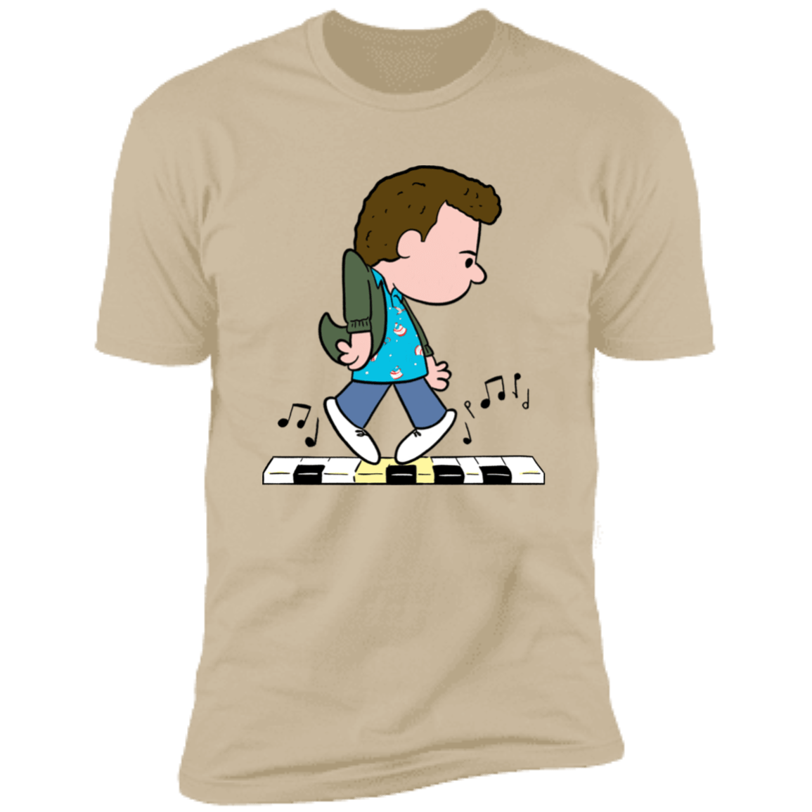 T-Shirts Sand / S Big Sound Men's Premium T-Shirt