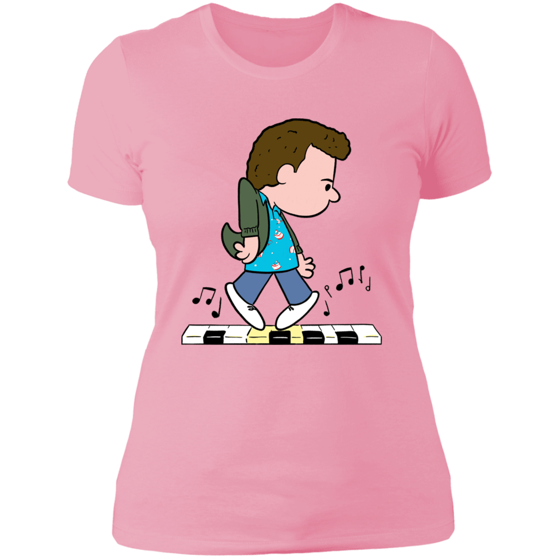 T-Shirts Light Pink / S Big Sound Women's Premium T-Shirt