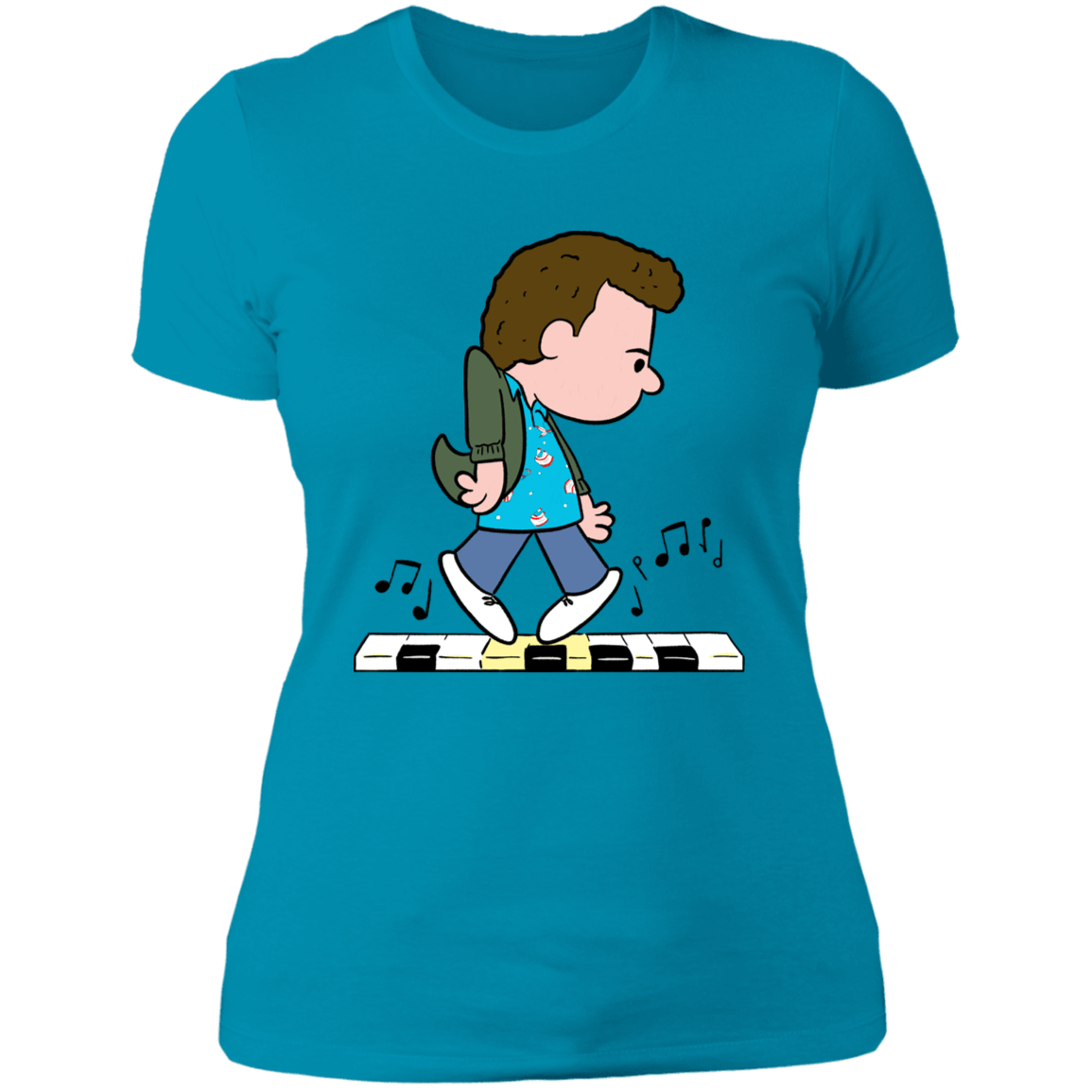 T-Shirts Turquoise / S Big Sound Women's Premium T-Shirt