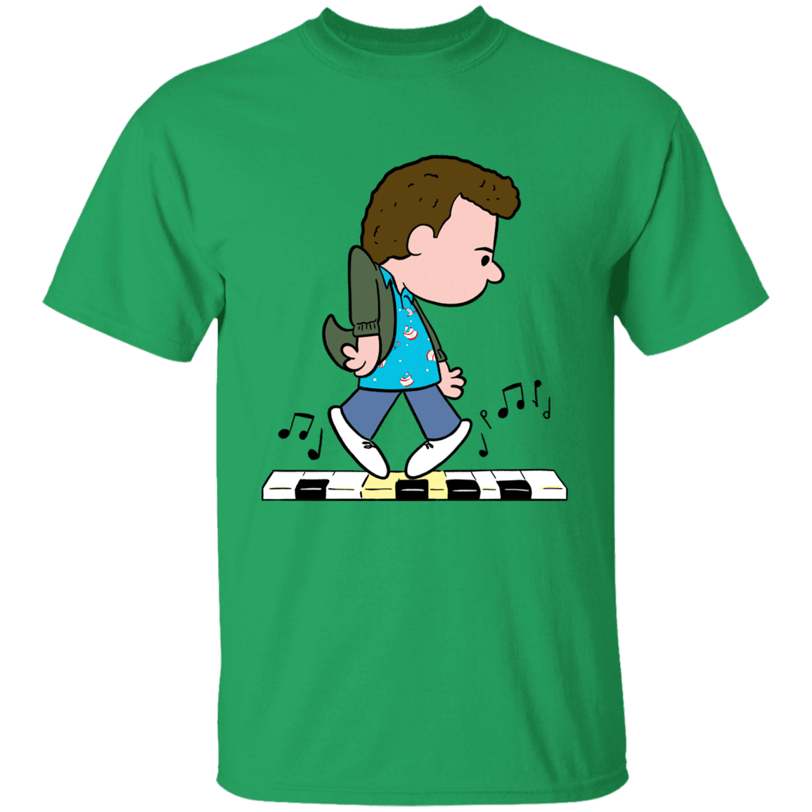 T-Shirts Irish Green / YXS Big Sound Youth T-Shirt