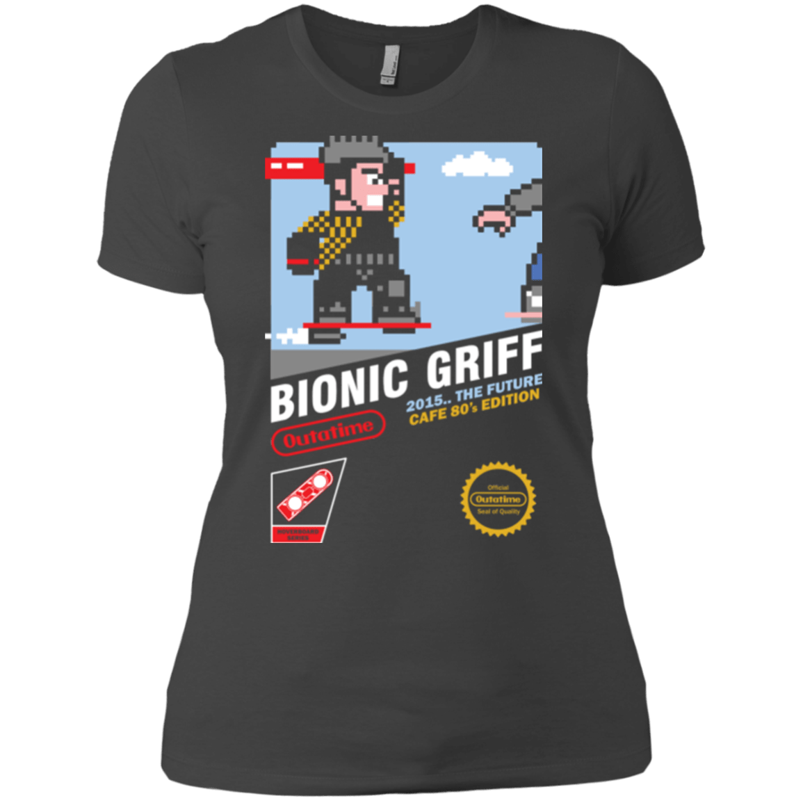 T-Shirts Heavy Metal / X-Small Bionic Griff Women's Premium T-Shirt