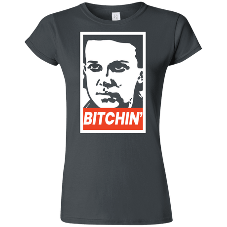 T-Shirts Charcoal / S BITCHIN' Junior Slimmer-Fit T-Shirt