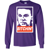 T-Shirts Purple / S BITCHIN' Men's Long Sleeve T-Shirt