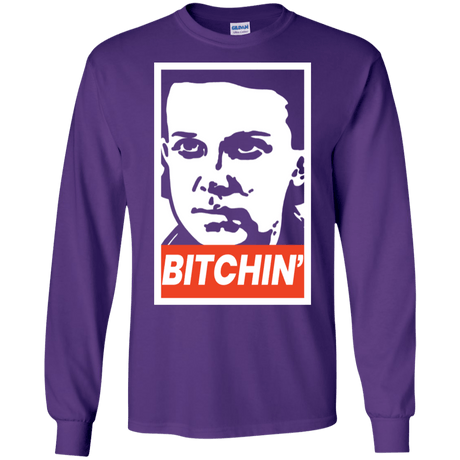 T-Shirts Purple / S BITCHIN' Men's Long Sleeve T-Shirt