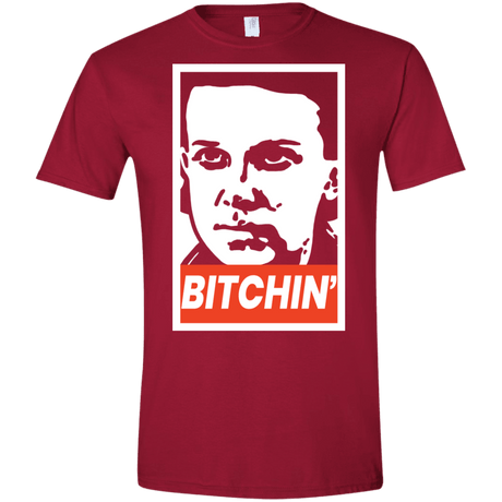 T-Shirts Cardinal Red / S BITCHIN' Men's Semi-Fitted Softstyle