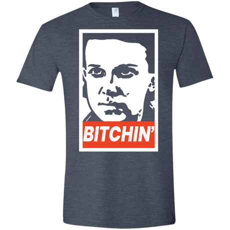 T-Shirts Heather Navy / S BITCHIN' Men's Semi-Fitted Softstyle