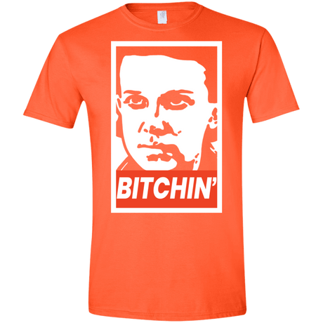 T-Shirts Orange / S BITCHIN' Men's Semi-Fitted Softstyle