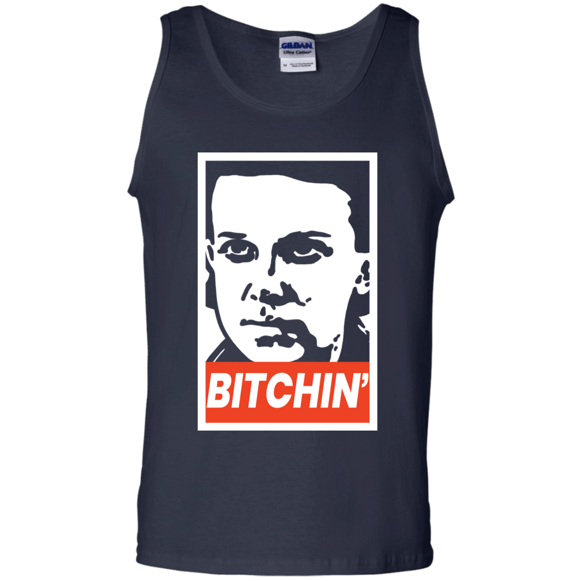 T-Shirts Navy / S BITCHIN' Men's Tank Top