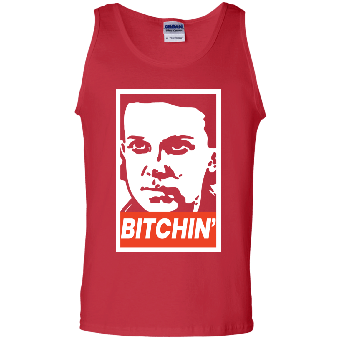T-Shirts Red / S BITCHIN' Men's Tank Top