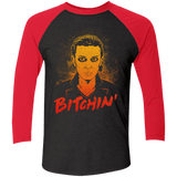 T-Shirts Vintage Black/Vintage Red / X-Small Bitchin' Men's Triblend 3/4 Sleeve