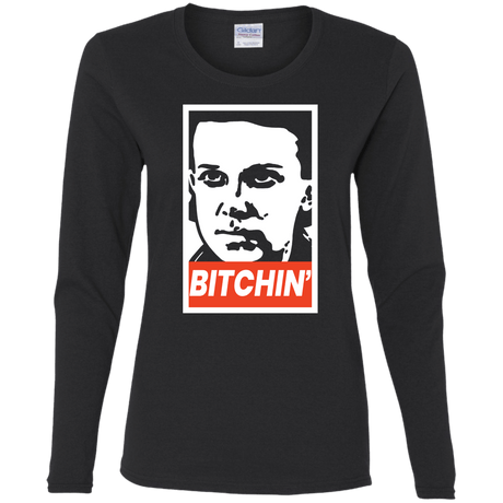 T-Shirts Black / S BITCHIN' Women's Long Sleeve T-Shirt