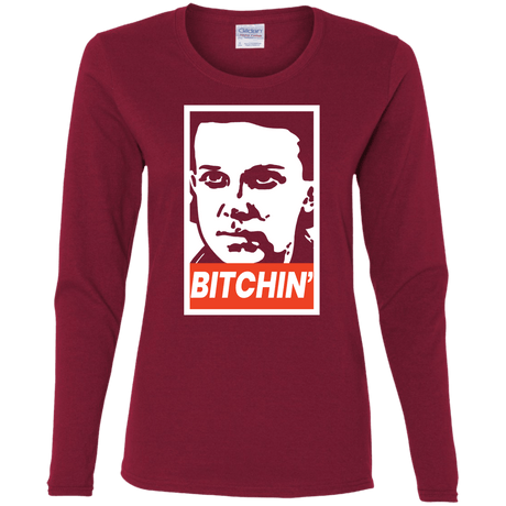 T-Shirts Cardinal / S BITCHIN' Women's Long Sleeve T-Shirt