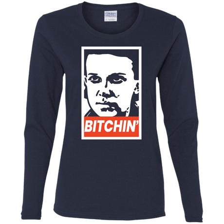 T-Shirts Navy / S BITCHIN' Women's Long Sleeve T-Shirt