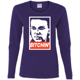 T-Shirts Purple / S BITCHIN' Women's Long Sleeve T-Shirt