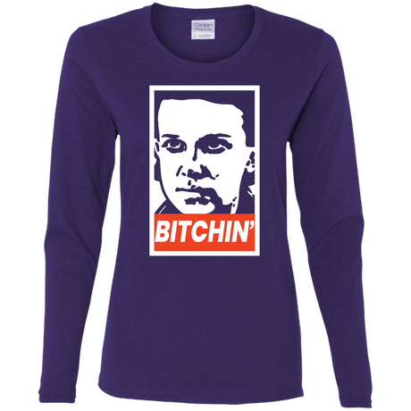 T-Shirts Purple / S BITCHIN' Women's Long Sleeve T-Shirt