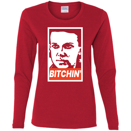 T-Shirts Red / S BITCHIN' Women's Long Sleeve T-Shirt